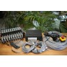 10 Funktionen Walvoil DPX100 mit 1 Joystick mit MTH-Griff + Steuergerät mit Elektronik für die Erweiterung