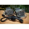 2x Walvoil DPX100-Ventile (4+4 Abschnitte) + 1 JP-Joystick – 8 Funktionen