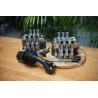 2x Walvoil DPX100 3-Wege-Ventile + JP-Joystick – insgesamt 8 Funktionen