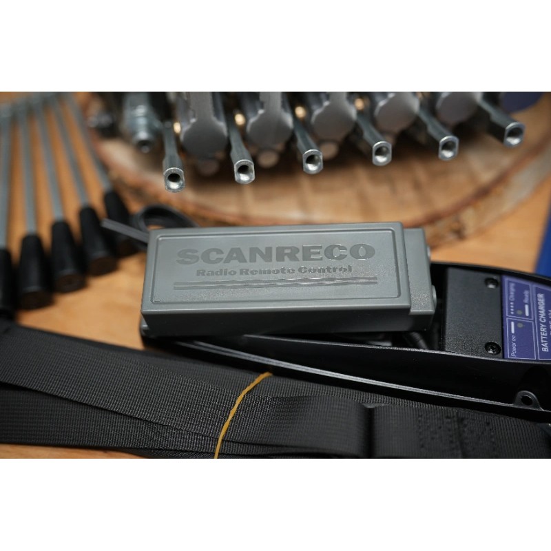 Proportionalventil Walvoil DPX100 + Scanreco RC400 und JP-Joysticks
