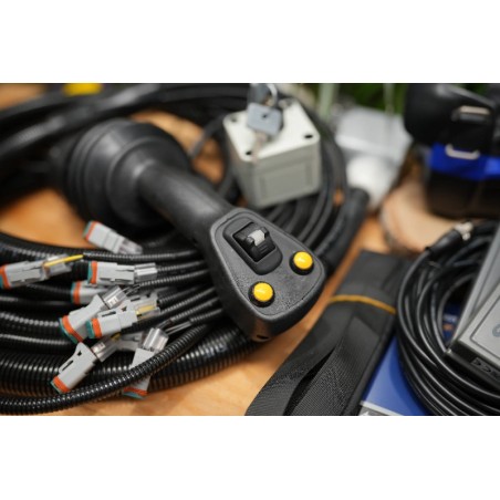 Scanreco RC400 Fernbedienung und JS-Joysticks – 4 Funktionen für Danfoss PVG 32