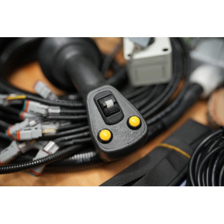 Scanreco RC400 Fernbedienung und JS-Joysticks – 4 Funktionen für Danfoss PVG 32