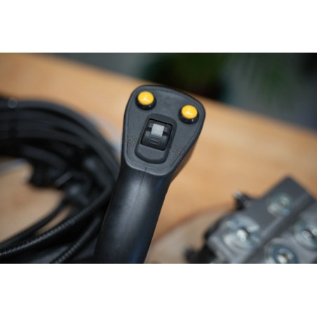 Walvoil DPX100 4-Wege-Ventil + JP-Joystick – 4 Funktionen für Hiab und andere
