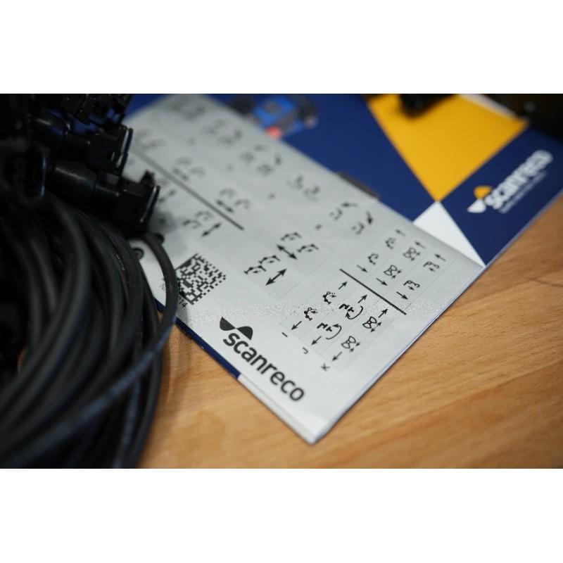 Walvoil DPX100 3-Wege-Proportionalventil + Scanreco Mini G2B Funkfernbedienung