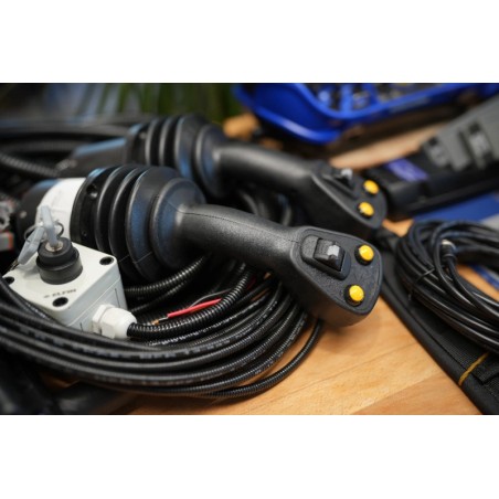Proportional-Set Scanreco RC400 + JP-Joysticks mit 8 Funktionen PWM