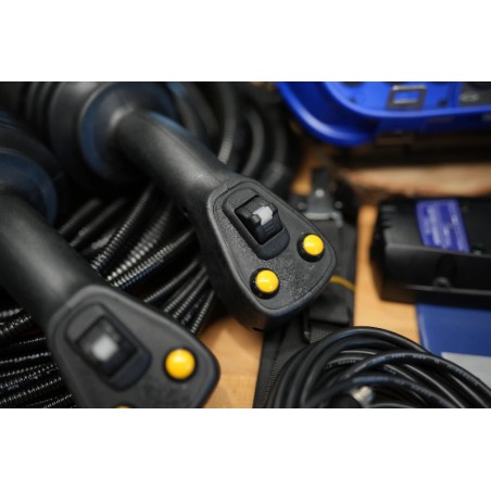RC400 Proportional-Fernsteuerungsset | 8-Kanal-Funkfernsteuerung + JP-Joysticks PWM für Parker, Fassi, Hiab