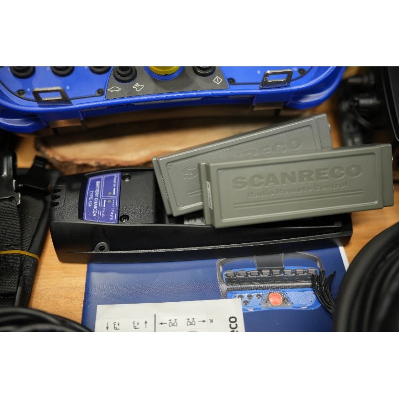 RC400 Proportional-Fernsteuerungsset | 8-Kanal-Funkfernsteuerung + JP-Joysticks PWM für Parker, Fassi, Hiab