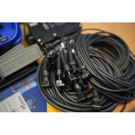 RC400 Proportional-Fernsteuerungsset | 8-Kanal-Funkfernsteuerung + JP-Joysticks PWM für Parker, Fassi, Hiab