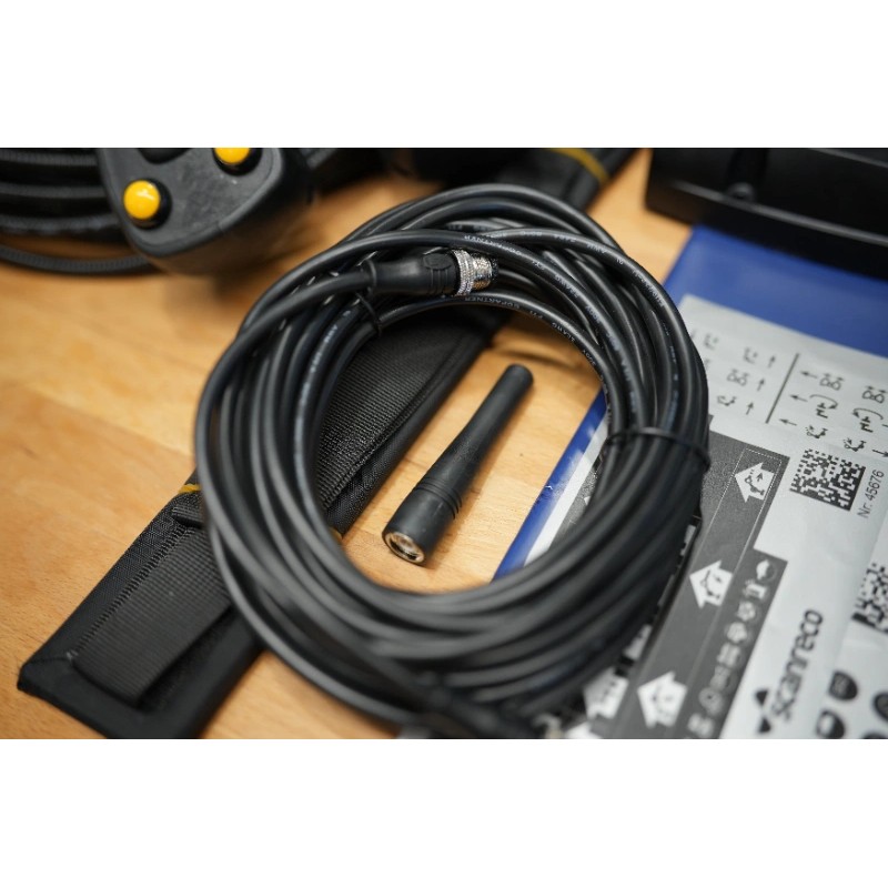 RC400 Proportional-Funksteuerungsset | 8-Kanal-Funkfernsteuerung + 2 JS-Joysticks PVG32 Danfoss DIN/AMP