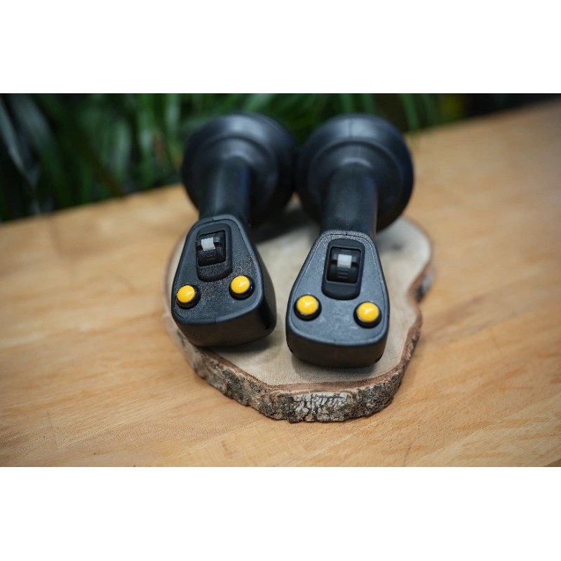 Proportional-Set JP Joysticks mit 6 Funktionen PWM für Nordhyraulic, Hawe, Olsberg (zum Nachrüsten an vorhandene Fernsteuerung)