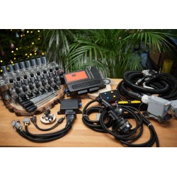 2 Mini-Joysticks Otto für die Kransteuerung Palfinger Hiab mit Walvoil DPX 100 Forstkran, 8 Funktionen