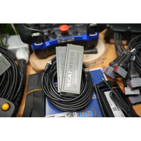 Scanreco RC400 Funkfernbedienung mit 6 Funktionen + 2 JS-Joysticks PVG32 Danfoss