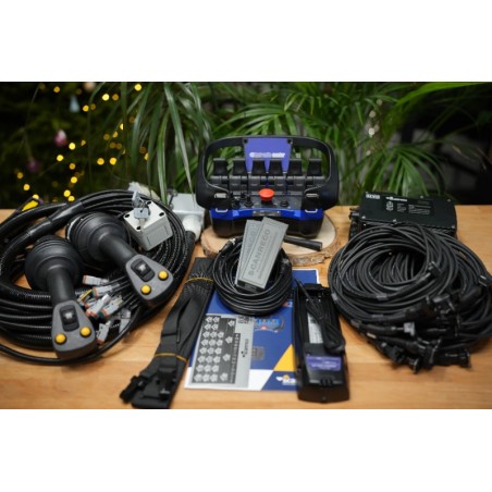 Proportional-Set Scanreco RC400 mit 6 Funktionen + JP-Joysticks PWM