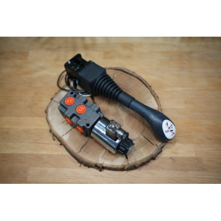 Hydraulischer 3. Steuerstrom für Traktorlader + Joystick, 80 l/min, 21 gpm