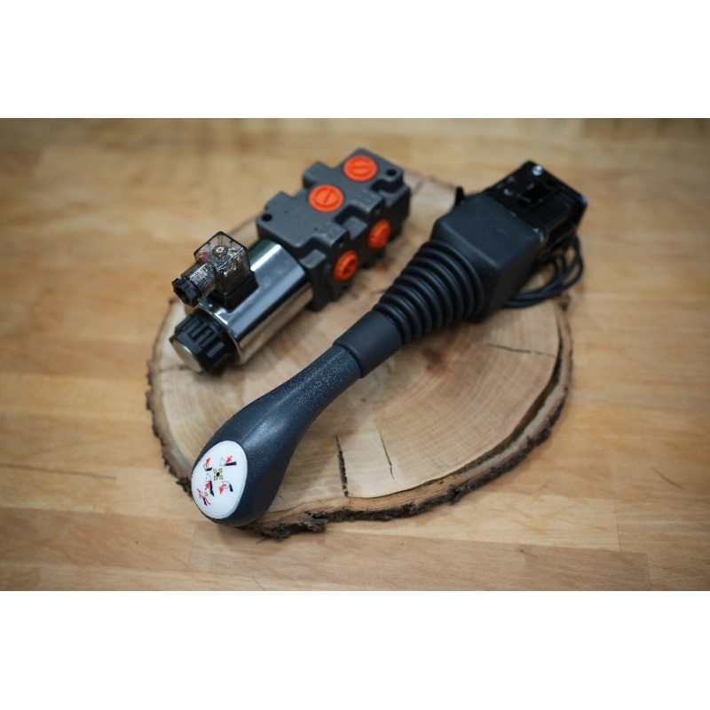 Hydraulischer 3. Steuerstrom für Traktorlader + Joystick, 80 l/min, 21 gpm