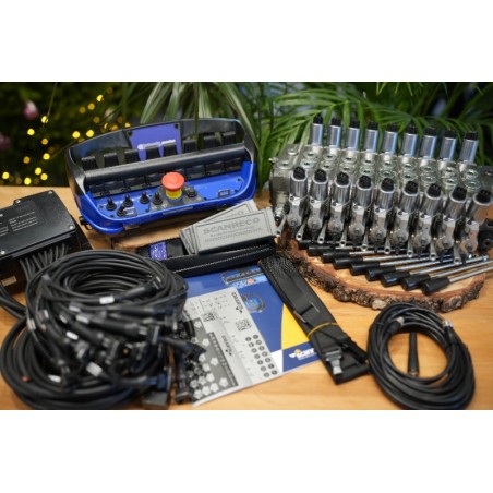 9-Wege-Proportionalventil + Scanreco-Fernbedienung bis zu 40 gpm (120 l/min) Usewood Forest Tec Timberpro