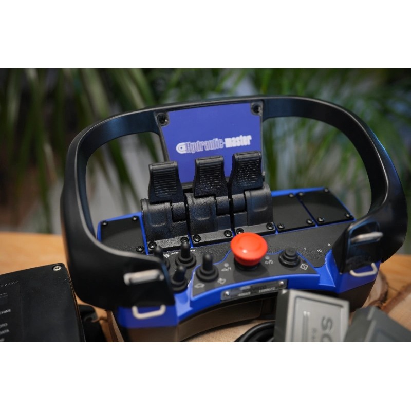 Walvoil DPX100 3-Wege-Proportionalventil + Scanreco Mini G2B Funkfernbedienung