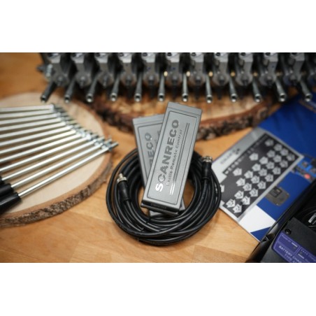 Walvoil DPX100-Ventil mit 12 Funktionen und Scanreco RC400 G2B mit 3 Joysticks