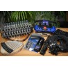 Walvoil DPX100-Ventil mit 11 Funktionen und Scanreco RC400 G2B mit 3 Joysticks