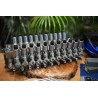 Walvoil DPX100-Ventil mit 11 Funktionen und Scanreco RC400 G2B mit 3 Joysticks