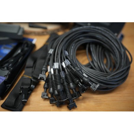 Walvoil DPX100-Ventil mit 11 Funktionen und Scanreco RC400 G2B mit 3 Joysticks