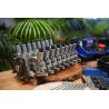 Walvoil DPX100 Hydraulikventil mit 8 Funktionen und Scanreco RC400 G2B mit 3 Joysticks