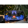 Walvoil DPX100-Ventil mit 9 Funktionen und Scanreco RC400 G2B mit 3 Joysticks