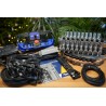 Walvoil DPX100-Ventil mit 9 Funktionen und Scanreco RC400 G2B mit 3 Joysticks