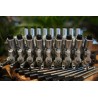 Walvoil DPX100-Ventil mit 9 Funktionen und Scanreco RC400 G2B mit 3 Joysticks
