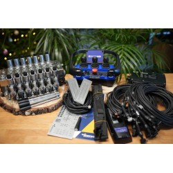 Hiab IMT Fassi Proportionalventil 120 l/min (40 gpm) und Funkfernbedienung RC400 mit 7 Funktionen 3 Joysticks 2-Achsen