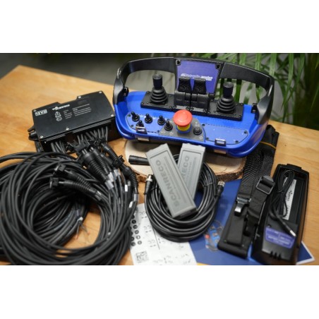Funksteuerung Scanreco G2B Maxi mit 2 Joysticks und 2 Pads, 6 Proportionalfunktionen