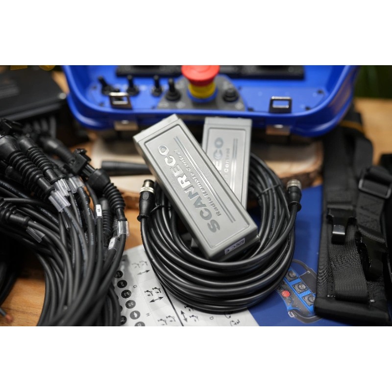 Funksteuerung Scanreco G2B Maxi mit 2 Joysticks und 2 Pads, 6 Proportionalfunktionen