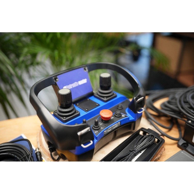 Funkfernbedienung  Scanreco – Plug-and-Play für Danfoss-Ventile mit AMP-Anschlüssen, 2 Joysticks, 3 Achsen