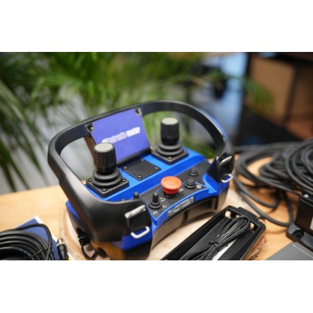 Funkfernbedienung  Scanreco – Plug-and-Play für Danfoss-Ventile mit AMP-Anschlüssen, 2 Joysticks, 3 Achsen