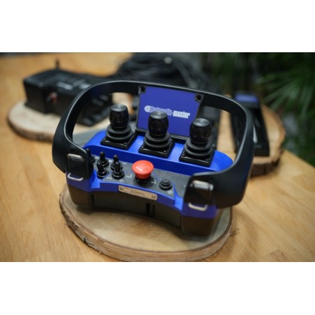 Scanreco Mini G2B Funkfernsteuerung mit 3 Joysticks, 2 Achsen – 6 Funktionen