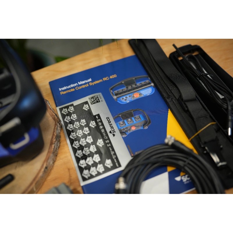 Scanreco RC400 Mini G2B Fernbedienung mit LCD-Display und 4–20-mA-Drucksensor