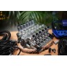 2 Mini-Joysticks Otto + Scanreco-Fernbedienung für Walvoil DPX100 6 Funktions Kran
