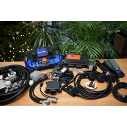 2 Mini-Joysticks Otto mit Scanreco Funksteuerung Maxi mit 2 Joysticks 6 Funktionen für Palfinger und Liebherr