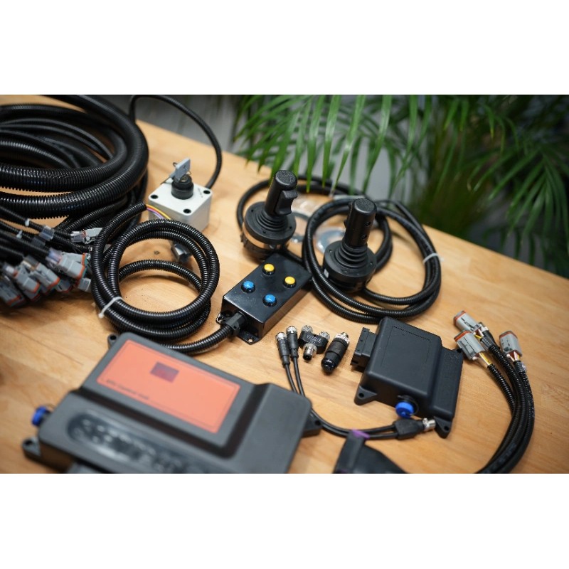 2 Mini-Joysticks für Walvoil DPX 100 – 6 Funktionen für Palfinger-Krane