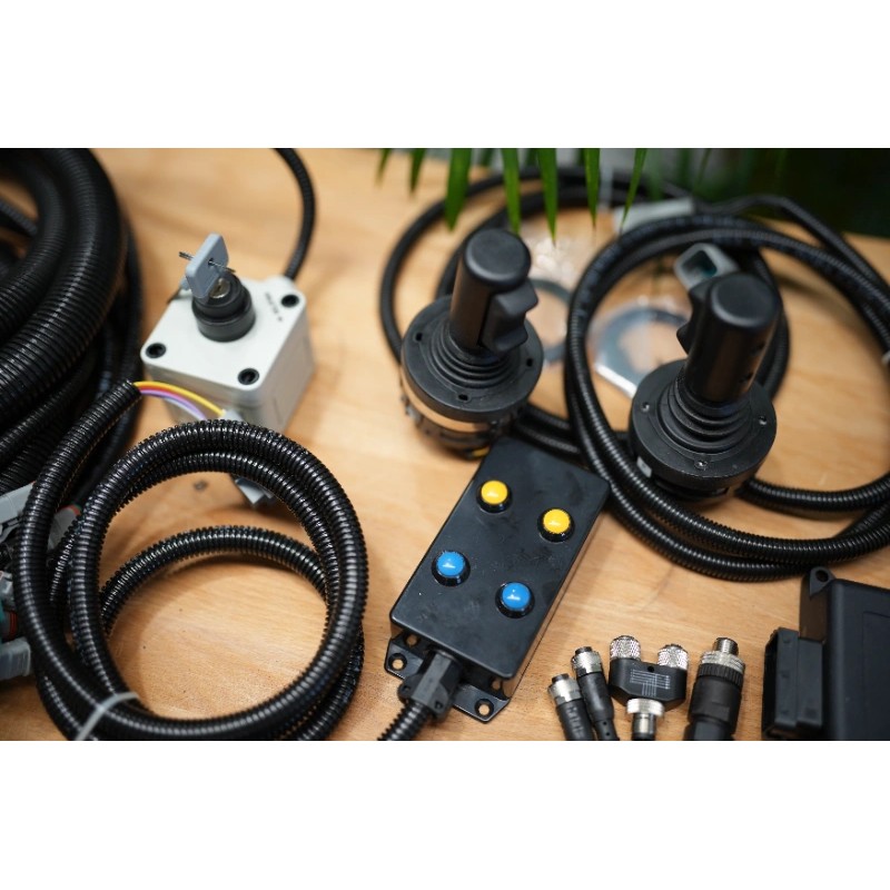 2 Mini-Joysticks für Walvoil DPX 100 – 6 Funktionen für Palfinger-Krane
