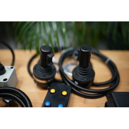 2 Mini-Joysticks für Walvoil DPX 100 – 6 Funktionen für Palfinger-Krane