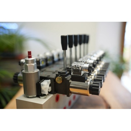 Proportional CETOP Ventil, 6 Funktionen, 21 GPM, mit Handhebel