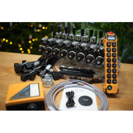 Proportional CETOP Ventil, 8 Funktionen, 21 GPM, mit Handhebel
