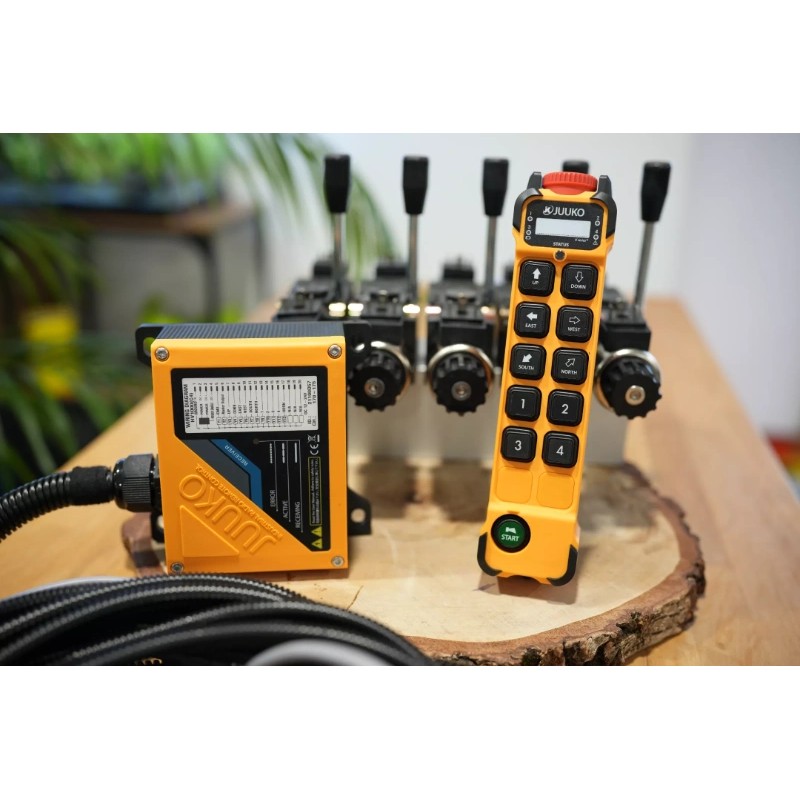 Proportional CETOP Ventil, 5 Funktionen, 21 GPM, mit Handhebel