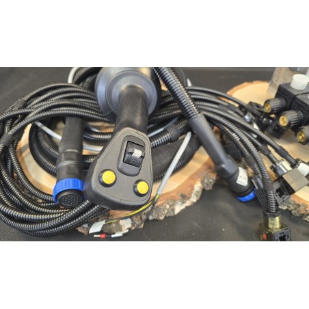 Frontlader-Set Walvoil Hydraulikventil SDE030 mit JP-Joystick