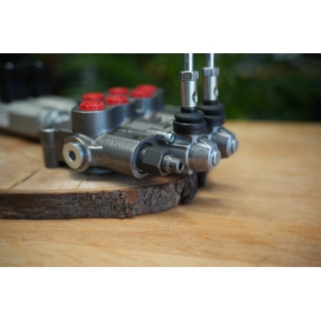 Hydraulikventil 2 Profile HM Line 90 l/min 24 gpm doppeltwirkend für Zylinderspule