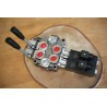 Elektromagnetisches Steuerventil Q45 2-spool 60 L/Min 12V + Hebel