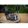 Elektromagnetisches Steuerventil 2-spool Q45 60 L/Min 16 GPM Elektrische Magnetspule 24V + Hebel