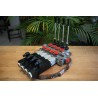 Elektromagnetisches Steuerventil Q75 4 -Spool, 90 L/Min  Elektrisch Solenoid 12V/ 24V + Hebel