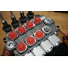 Hydraulikventil 4 -spool  Q95 120 L/Min 31 GPM 12V/24V + Juuko Wireless Control Panel